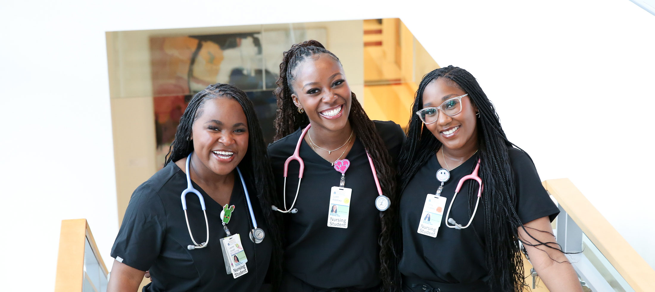 Smiling BSN students