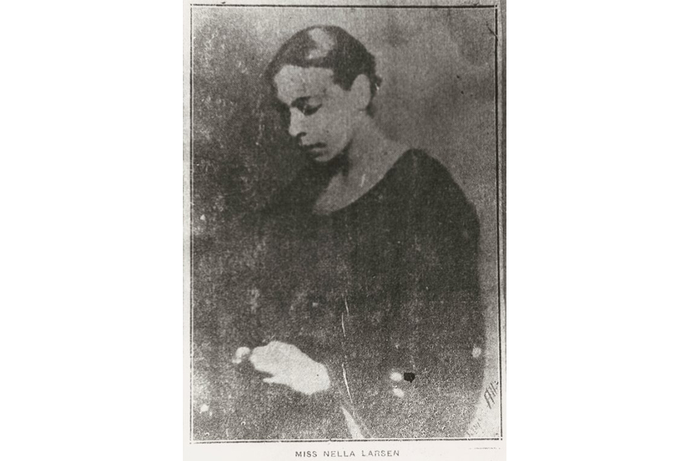 A portrait of Nella Larsen