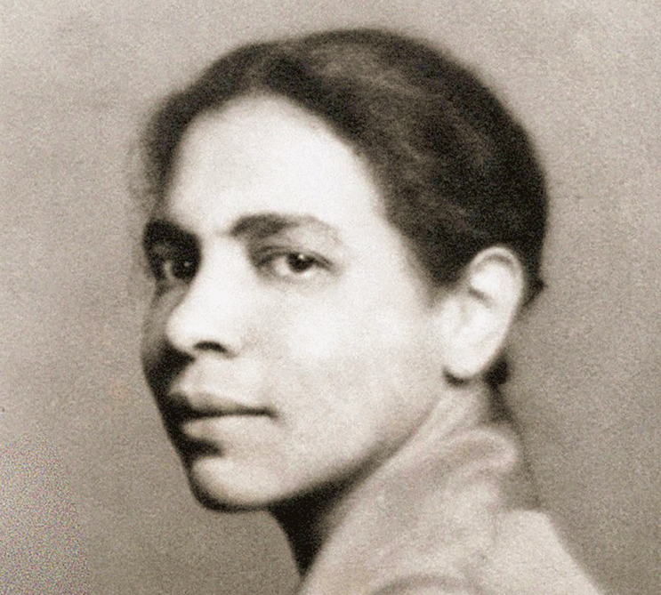 A portrait of Harlem Renaissance writer Nella Larsen