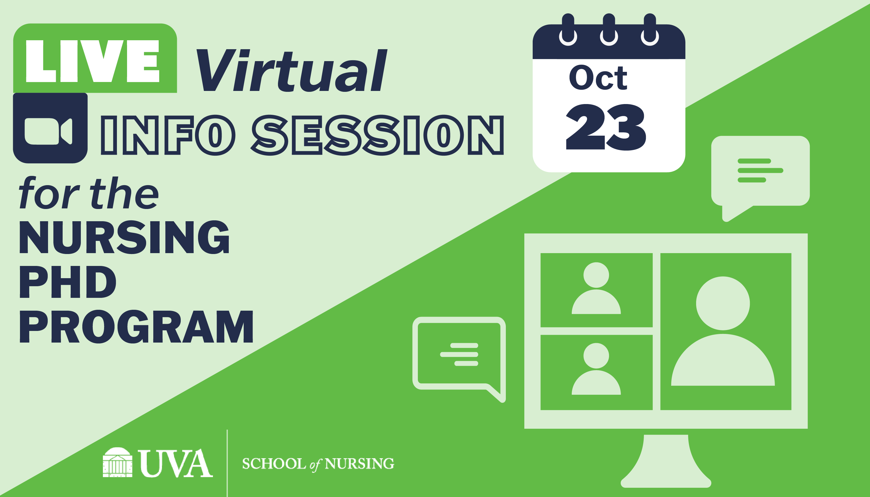 Register for the live virtual PhD info session on Oct 23rd, 2024 at 5:30 PM