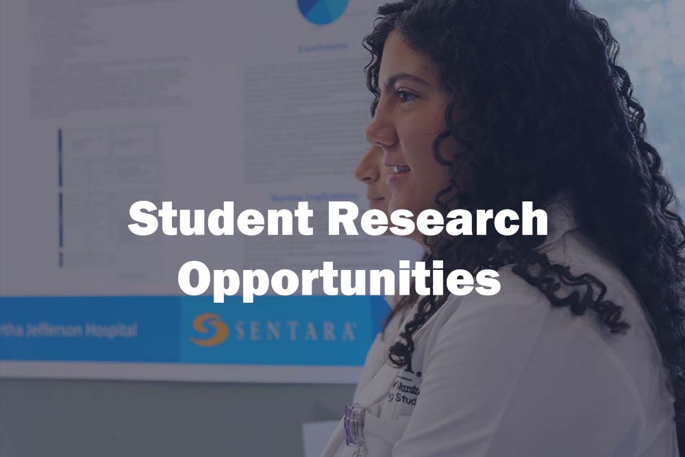 Student Research Opportunities