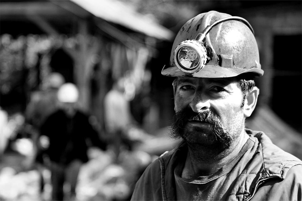 A coal miner